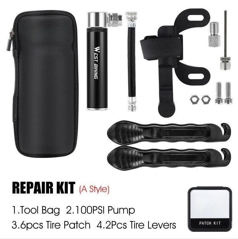 Bicycle Tool Set Cycling Bag Tire Kettle Bag Outdoor Cycling Fixture