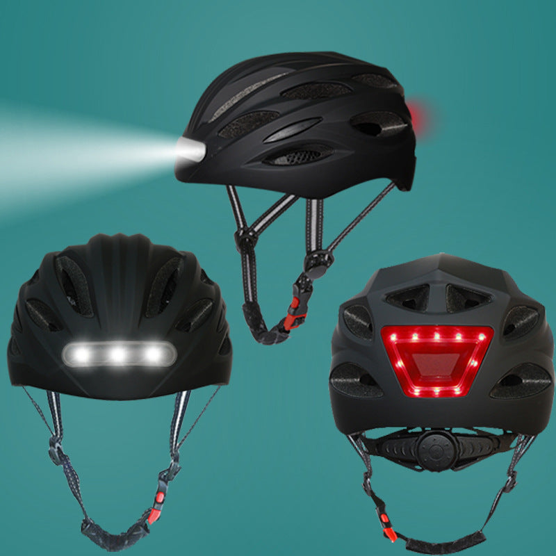 Illumination Warning LED Light Integrated Molding Cycling Helmet Manufacturer Cycling Helmet - SuperSelect MKT