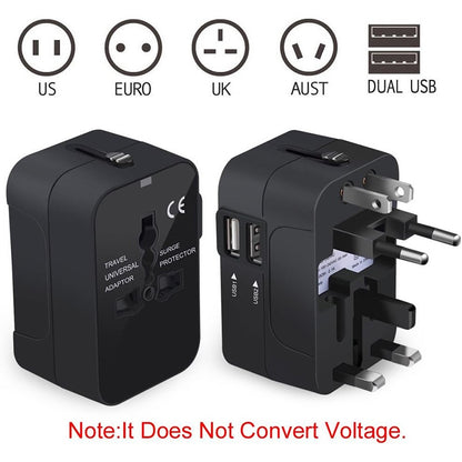 Travel Adapter With USB C, Universal All In One