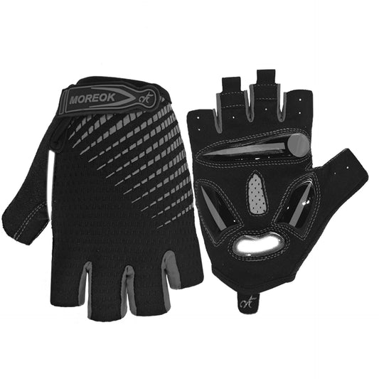 Bicycle Half Finger Reflective Gloves - SuperSelect MKT