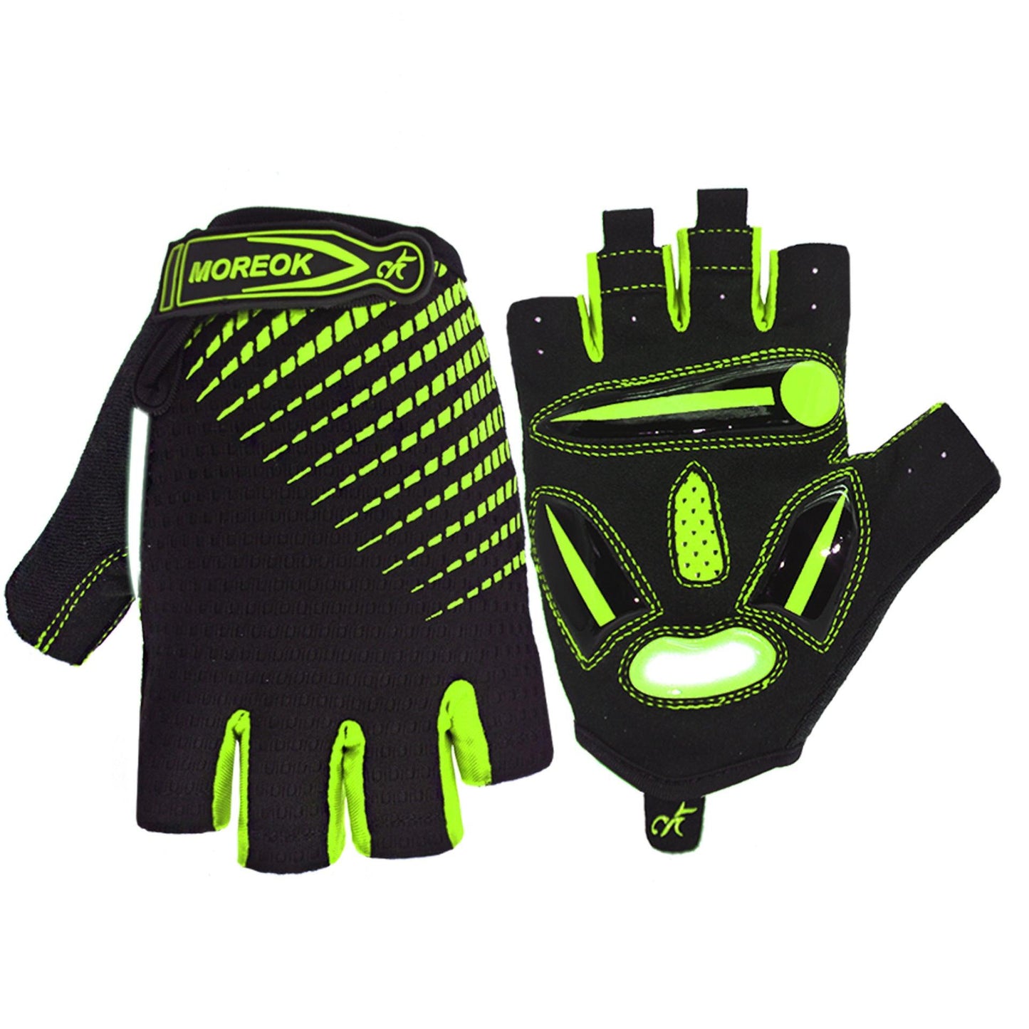 Bicycle Half Finger Reflective Gloves - SuperSelect MKT