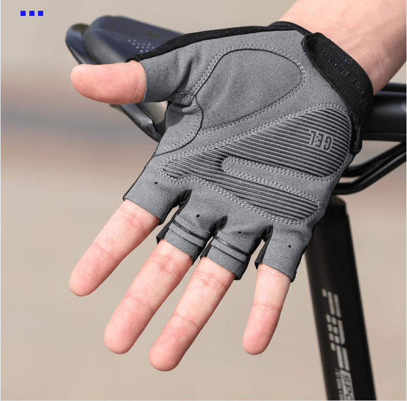 West Biking - Reflective Short Fingers Gloves - SuperSelect MKT