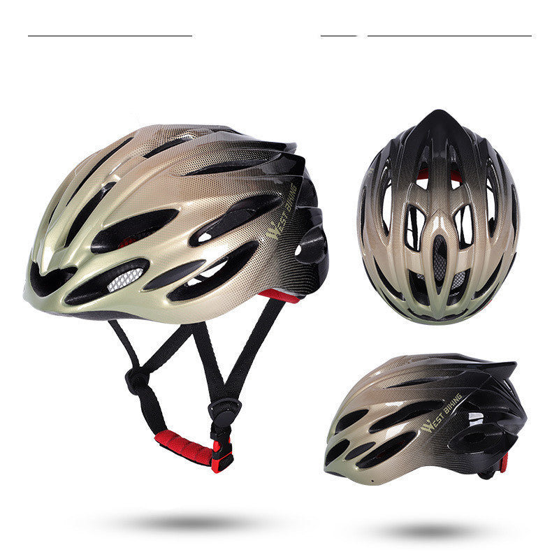 One-piece Helmet Riding Equipment Bicycle gradient helmet - SuperSelect MKT