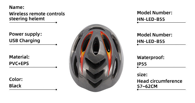 Intelligent Helmet Led Bicycle Equipment - SuperSelect MKT