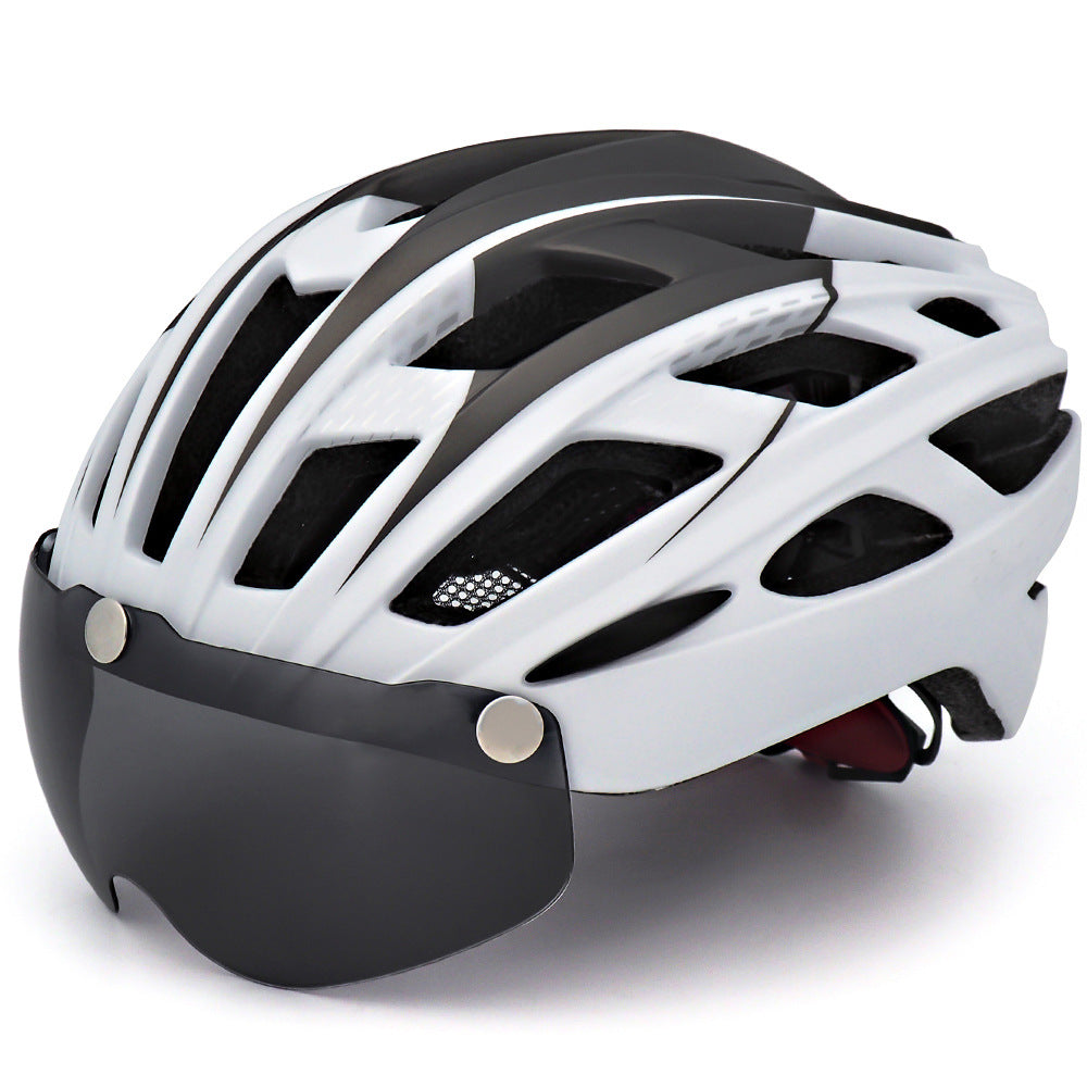 Bicycle Helmet - Integrated Goggles - SuperSelect MKT