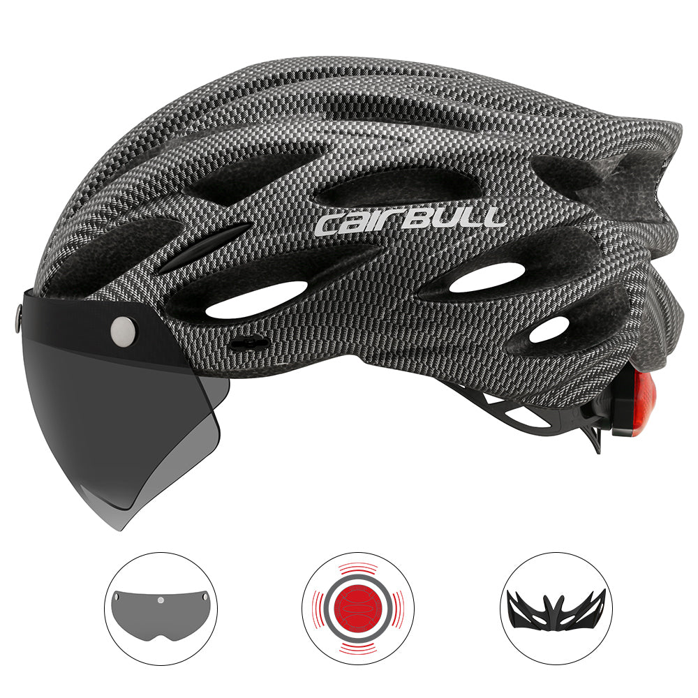 Bicycle Helmet - Integrated Googles 2 - SuperSelect MKT