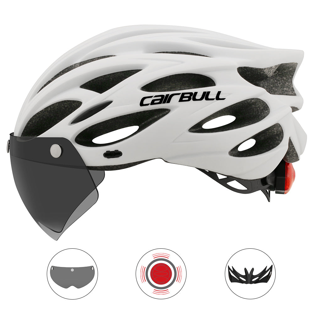 Bicycle Helmet - Integrated Googles 2 - SuperSelect MKT