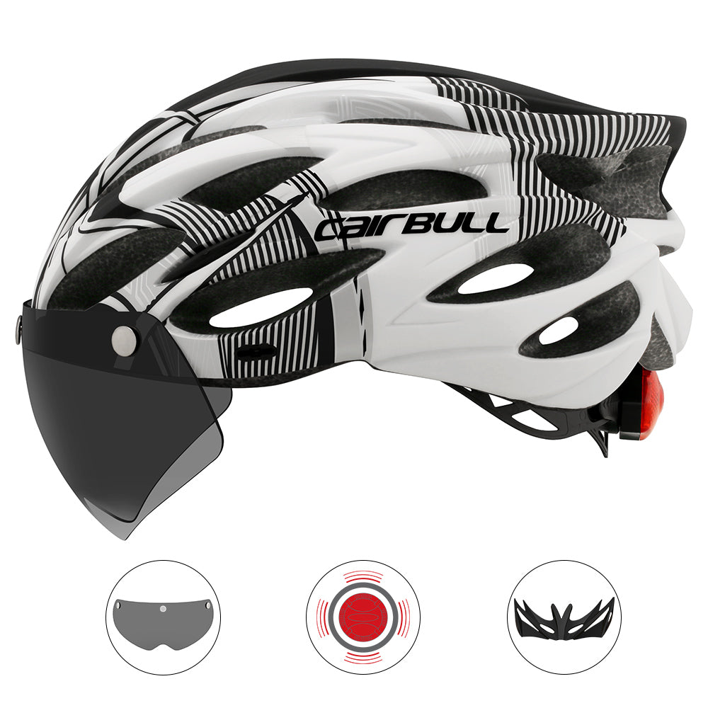 Bicycle Helmet - Integrated Googles 2 - SuperSelect MKT