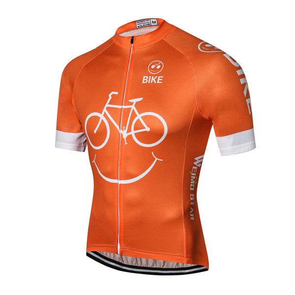 Cycling Jersey Men's Summer Short Sleeve Jersey Bike Print - SuperSelect MKT