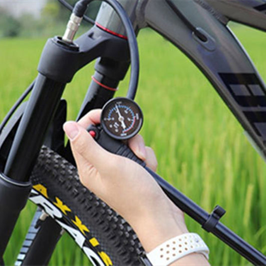 Bicycle High-pressure Inflator Front Fork Rear Bladder Tire Shock Absorber