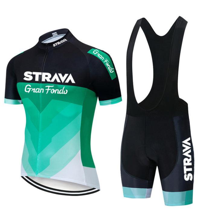 Short Sleeved Cycling Jersey Suit Men - SuperSelect MKT