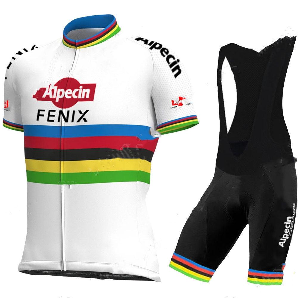 Short-sleeved Bib Cycling Jersey Suit - SuperSelect MKT