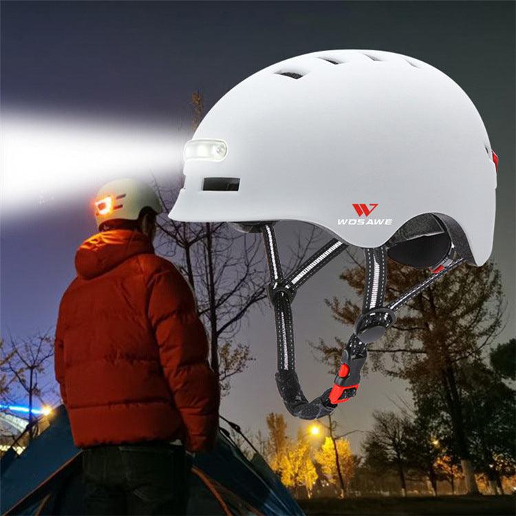 Taillight helmet Bicycle cycling helmet - SuperSelect MKT