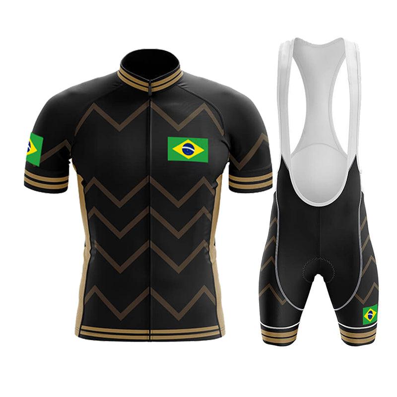 Summer Brazil Team Cycling Jersey Men's Tracksuit - SuperSelect MKT