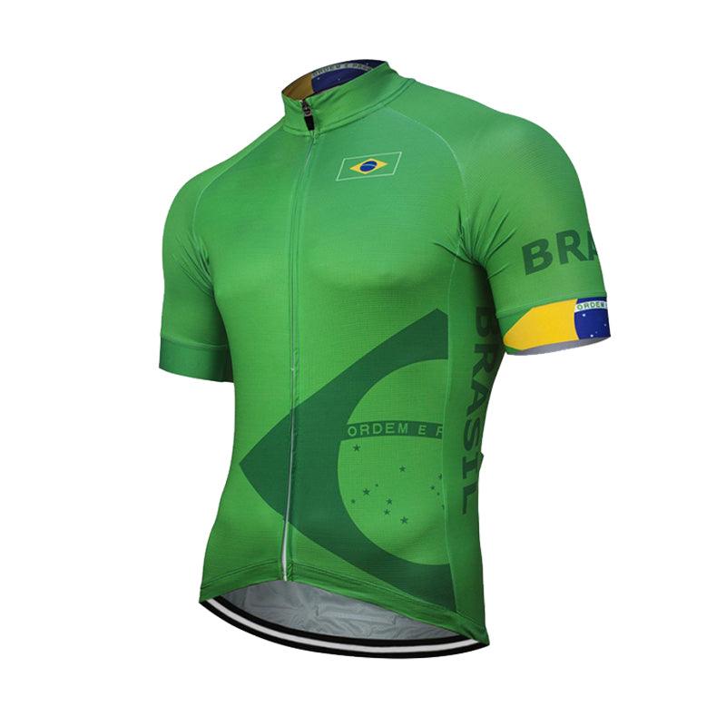 Summer Brazil Team Cycling Jersey Men's Tracksuit - SuperSelect MKT