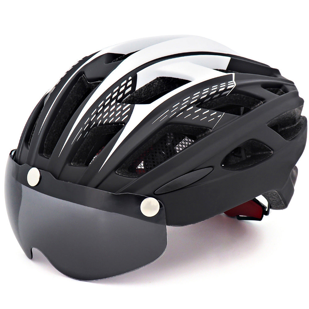 Bicycle Helmet - Integrated Goggles - SuperSelect MKT