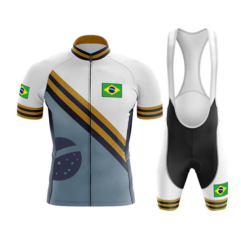 Summer Brazil Team Cycling Jersey Men's Tracksuit - SuperSelect MKT