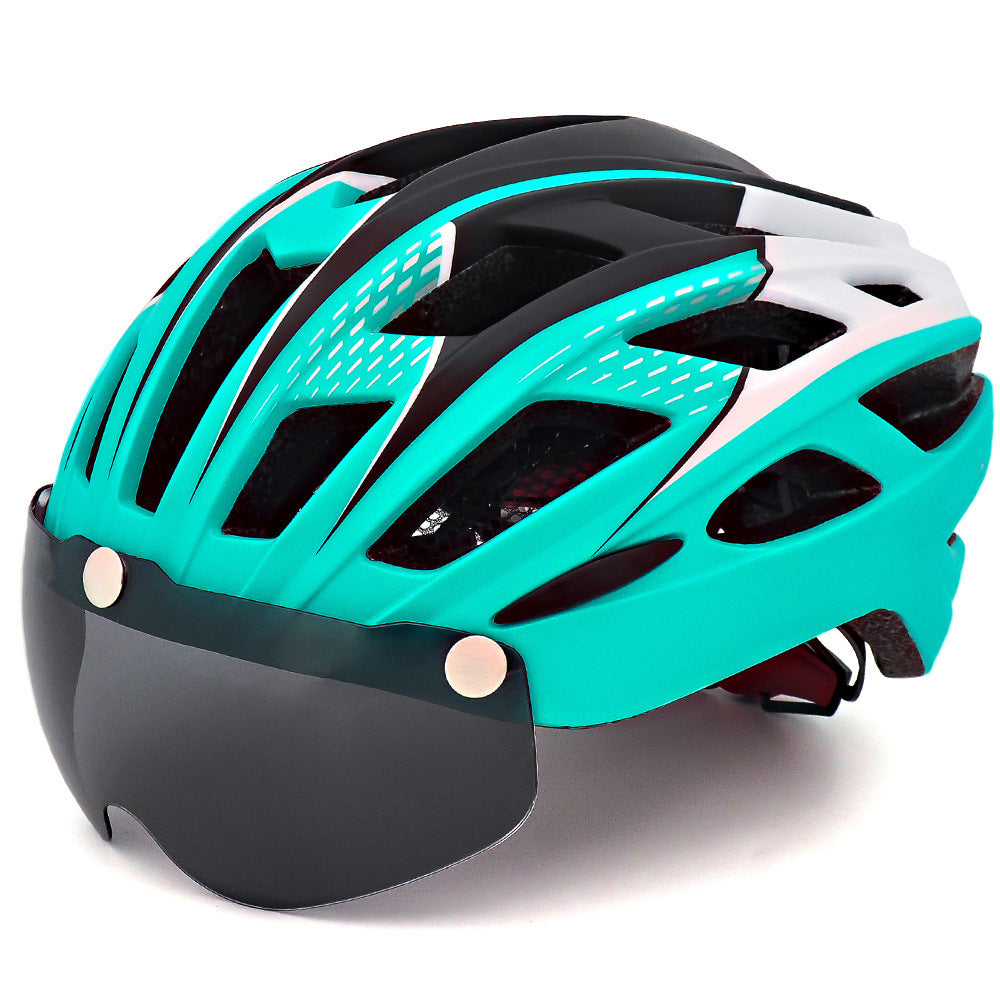 Bicycle Helmet - Integrated Goggles - SuperSelect MKT